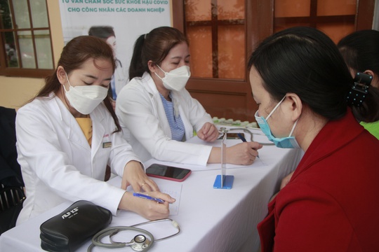 AIviCare - Artificial intelligence application provides free medical examination and consultation for more than 2000 workers and laborers.